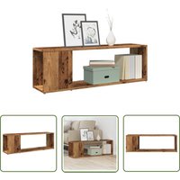 The Living Store - vidaXL TV-Schrank Altholz-Optik 100x24x32 cm Holzwerkstoff von THE LIVING STORE