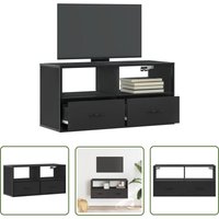 The Living Store - vidaXL TV-Schrank Schwarz 80x31x39,5 cm Holzwerkstoff und Metall The Living Store - vidaXL TV-Schrank Schwarz 80x31x39,5 cm Holzwerkstoff und Metall von THE LIVING STORE