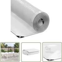 VidaXL Transparente Plane mit Ösen 4x6 m Polyethylen von THE LIVING STORE