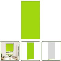 The Living Store - vidaXL Verdunkelungsrollo Grün 80x150 cm Stoffbreite 75,7 cm Polyester von THE LIVING STORE