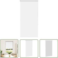 The Living Store - vidaXL Verdunkelungsrollo Weiß 85x150cm Stoffbreite 80,7 cm Polyester von THE LIVING STORE