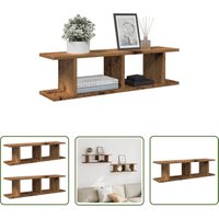 The Living Store - vidaXL Wandregale 2 Stk. Altholz-Optik 75x18x20 cm Holzwerkstoff The Living Store - vidaXL Wandregale 2 Stk. Altholz-Optik 75x18x20 cm Holzwerkstoff von THE LIVING STORE