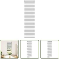 VidaXL Zebrarollo Hellgrau 50x150 cm Stoffbreite 45,9 cm Polyester VidaXL Zebrarollo Hellgrau 50x150 cm Stoffbreite 45,9 cm Polyester von THE LIVING STORE