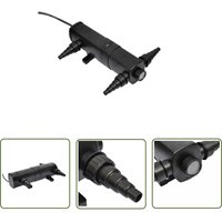 Uvc Klärer 36W für Teich von 35.000 l - uv Klarer - Teichfilter - uvc Lampe - Algenbekämpfung - Teichwasserreinigung von THE LIVING STORE