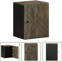 The Living Store - vidaXL Bad-Wandschrank Schwarz 38x33x48 cm Massivholz Mango The Living Store - vidaXL Bad-Wandschrank Schwarz 38x33x48 cm Massivholz Mango von THE LIVING STORE