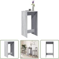 VidaXL Bartisch Grau Sonoma 51x50x103,5 cm Holzwerkstoff VidaXL Bartisch Grau Sonoma 51x50x103,5 cm Holzwerkstoff von THE LIVING STORE