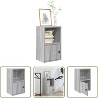 The Living Store - vidaXL Bücherregal Grau Sonoma 31x24x52 cm Holzwerkstoff The Living Store - vidaXL Bücherregal Grau Sonoma 31x24x52 cm Holzwerkstoff von THE LIVING STORE
