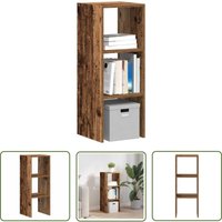 The Living Store - vidaXL Bücherregal Stapelbar Altholz-Optik 30x30x80 cm Holzwerkstoff The Living Store - vidaXL Bücherregal Stapelbar Altholz-Optik 30x30x80 cm Holzwerkstoff von THE LIVING STORE