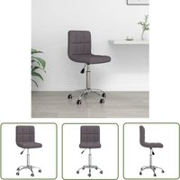 VidaXL Bürostuhl Drehbar Taupe Stoff von THE LIVING STORE