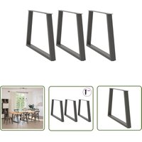 VidaXL Esstisch Beine V-Form 3 Stück Anthrazit 100x(72-73,3) cm Stahl von THE LIVING STORE