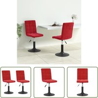 VidaXL Esszimmerstühle 2 Stk. Drehbar Weinrot Samt VidaXL Esszimmerstühle 2 Stk. Drehbar Weinrot Samt von THE LIVING STORE