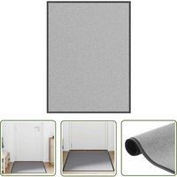 The Living Store - vidaXL Fußmatte Grau 80x120 cm von THE LIVING STORE