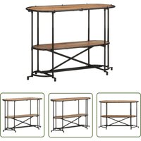 VidaXL Konsolentisch 110x42x76 cm Massivholz Akazie VidaXL Konsolentisch 110x42x76 cm Massivholz Akazie von THE LIVING STORE