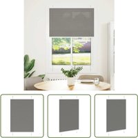 The Living Store - vidaXL Plissee Anthrazit 90x100 cm Stoffbreite 89,4 cm Polyester von THE LIVING STORE