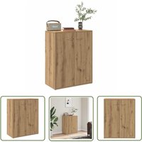 VidaXL Sideboard Artisan-Eiche 60x30x75 cm Holzwerkstoff VidaXL Sideboard Artisan-Eiche 60x30x75 cm Holzwerkstoff von THE LIVING STORE