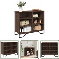 VidaXL Sideboard Braun Eichen-Optik 91x35,5x74,5 cm Holzwerkstoff VidaXL Sideboard Braun Eichen-Optik 91x35,5x74,5 cm Holzwerkstoff von THE LIVING STORE