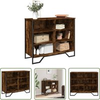 VidaXL Sideboard Räuchereiche 91x35,5x74,5 cm Holzwerkstoff von THE LIVING STORE
