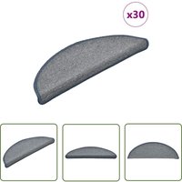 The Living Store - vidaXL Stufenmatten 30 Stk. Hellgrau und Blau 56x17x3 cm The Living Store - vidaXL Stufenmatten 30 Stk. Hellgrau und Blau 56x17x3 cm von THE LIVING STORE