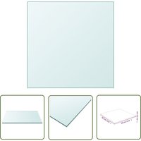 VidaXL Tischplatte Transparent 30x30 cm Hartglas von THE LIVING STORE