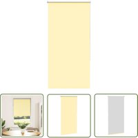 VidaXL Verdunkelungsrollo Gelb 65x150 cm Stoffbreite 60,7 cm Polyester von THE LIVING STORE