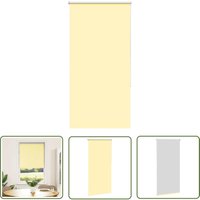 VidaXL Verdunkelungsrollo Gelb 70x150 cm Stoffbreite 65,7 cm Polyester von THE LIVING STORE