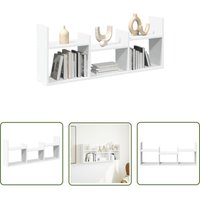 VidaXL Wandschrank 100x18x40 cm Weiß Holzwerkstoff VidaXL Wandschrank 100x18x40 cm Weiß Holzwerkstoff von THE LIVING STORE