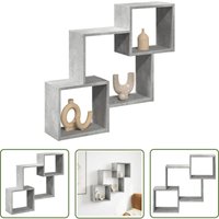 The Living Store - vidaXL Wandschrank 78x18x71 cm Betongrau Holzwerkstoff The Living Store - vidaXL Wandschrank 78x18x71 cm Betongrau Holzwerkstoff von THE LIVING STORE