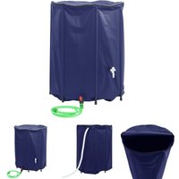 Wassertank mit Wasserhahn Faltbar 750 l pvc - Bewässerungssysteme - Blau - The Living Store Wassertank mit Wasserhahn Faltbar 750 l pvc - Bewässerungssysteme - Blau - The Living Store von THE LIVING STORE