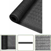 The Living Store - Zaunblende Anthrazit 1x10 m hdpe 150 g/m² - Zaunblende - Sichtschutz - hdpe - Gartenzubehör - Terrassenüberdachung The Living Store - Zaunblende Anthrazit 1x10 m hdpe 150 g/m² - Zaunblende - Sichtschutz - hdpe - Gartenzubehör - Terrassenüberdachung von THE LIVING STORE