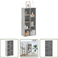 vidaXL Bücherregal Betongrau 50x25x105 cm Holzwerkstoff vidaXL Bücherregal Betongrau 50x25x105 cm Holzwerkstoff von THE LIVING STORE