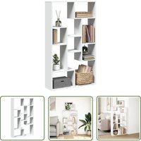 vidaXL Bücherregal Weiß 72x20x120 cm Holzwerkstoff vidaXL Bücherregal Weiß 72x20x120 cm Holzwerkstoff von THE LIVING STORE
