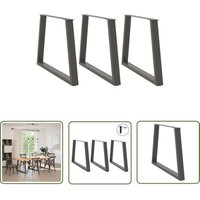 vidaXL Esstisch Beine V-Form 3 Stück Anthrazit 90x(72-73,3) cm Stahl von THE LIVING STORE