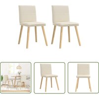 vidaXL Esszimmerstühle 2 Stk. Leinen vidaXL Esszimmerstühle 2 Stk. Leinen von THE LIVING STORE