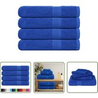 vidaXL Handtücher 4 Stk. Blau 100x200 cm 360 g/m² 100% Baumwolle vidaXL Handtücher 4 Stk. Blau 100x200 cm 360 g/m² 100% Baumwolle von THE LIVING STORE
