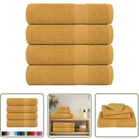 vidaXL Handtücher 4 Stk. Golden 50x100 cm 360 g/m² 100% Baumwolle vidaXL Handtücher 4 Stk. Golden 50x100 cm 360 g/m² 100% Baumwolle von THE LIVING STORE