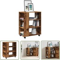 vidaXL Rollcontainer Altholz-Optik 60x35x75 cm Holzwerkstoff vidaXL Rollcontainer Altholz-Optik 60x35x75 cm Holzwerkstoff von THE LIVING STORE