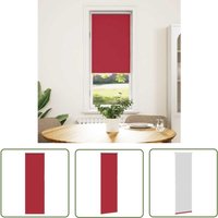 vidaXL Verdunkelungsrollo Rot 45x175 cm Stoffbreite 40,7 cm Polyester von THE LIVING STORE