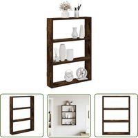 vidaXL Wandregal Räuchereiche 43x9x60 cm Holzwerkstoff vidaXL Wandregal Räuchereiche 43x9x60 cm Holzwerkstoff von THE LIVING STORE