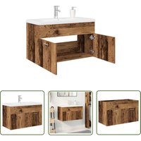 vidaXL Waschbeckenunterschrank mit Einbaubecken und Wasserhahn vidaXL Waschbeckenunterschrank mit Einbaubecken und Wasserhahn von THE LIVING STORE