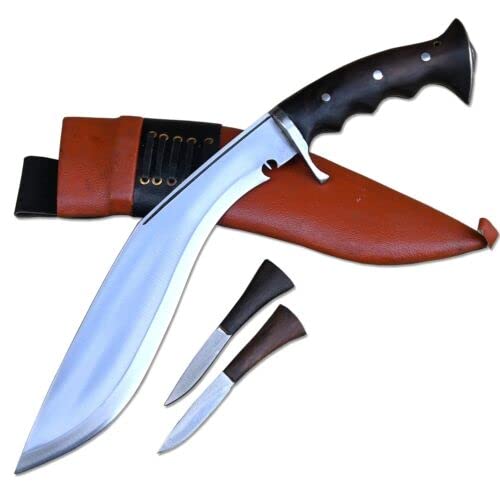 30 cm langer Klingengreifergriff kukri-khukuri-Echt funktionierendes Kukri-Messer aus Nepal-authentisches Gurkha khukuri von THE NEPAL