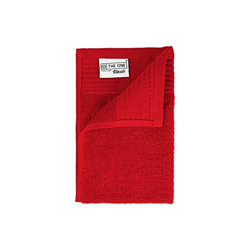 The One Towelling Gastendoekje 30 x 50 cm - Classic - Rot von THE ONE TOWELLING