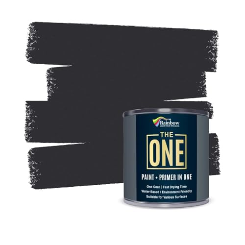 THE ONE Paint-Optik 2,5 Liter – Multi Surface Paint – keine Unterwolle oder Primer erforderlich, schwarz THE ONE Paint-Optik 2,5 Liter – Multi Surface Paint – keine Unterwolle oder Primer erforderlich, schwarz von THE ONE