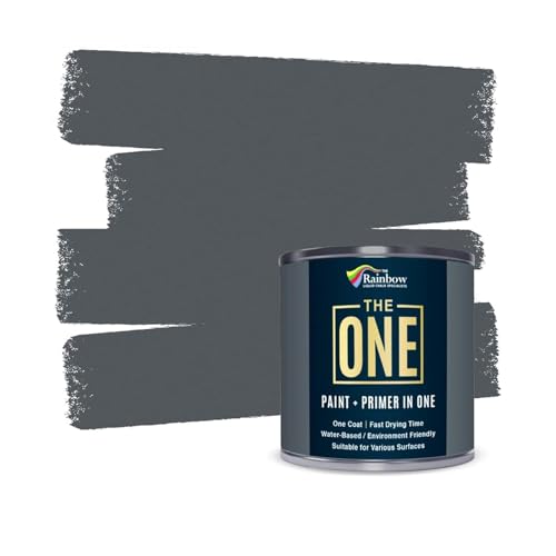 The One Paint-Optik 2,5 Liter – Multi Surface Paint – keine Unterwolle oder Primer erforderlich, grau The One Paint-Optik 2,5 Liter – Multi Surface Paint – keine Unterwolle oder Primer erforderlich, grau von THE ONE