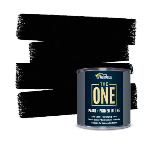 The One Paint-Optik 2,5 Liter – Multi Surface Paint – keine Unterwolle oder Primer erforderlich, schwarz The One Paint-Optik 2,5 Liter – Multi Surface Paint – keine Unterwolle oder Primer erforderlich, schwarz von THE ONE