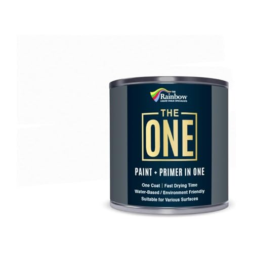 The One Paint-Optik 2,5 Liter – Multi Surface Paint – keine Unterwolle oder Primer erforderlich, weiß The One Paint-Optik 2,5 Liter – Multi Surface Paint – keine Unterwolle oder Primer erforderlich, weiß von THE ONE