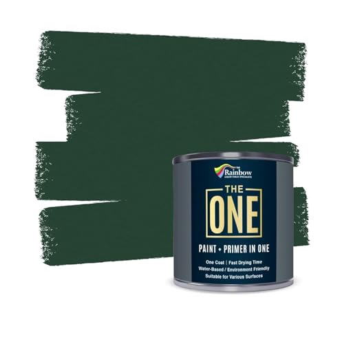 The One Paint matt 250 ml – Multi Surface Paint – keine Unterwolle oder Primer erforderlich, grün The One Paint matt 250 ml – Multi Surface Paint – keine Unterwolle oder Primer erforderlich, grün von THE ONE