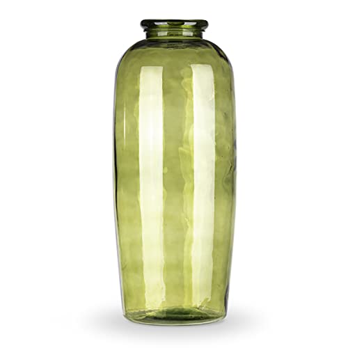 THE WAY UP UPCYCLED Home Vase Noa XXL 71cm Höhe | Ich bestehe zu 100% aus recyceltem Glas und ich wurde mit organischer Farbe besprüht Jede Vase Wird EIN Unikat | Stilvoll einrichten von THE WAY UP