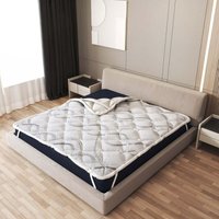 The White Stone Matratzen-Topper 90 x 190 cm Ergonomischer Matratzenauflage zur Druckentlastung Höhe 5 cm Atmungsaktiver, hypoallergener und von THE WHITE STONE