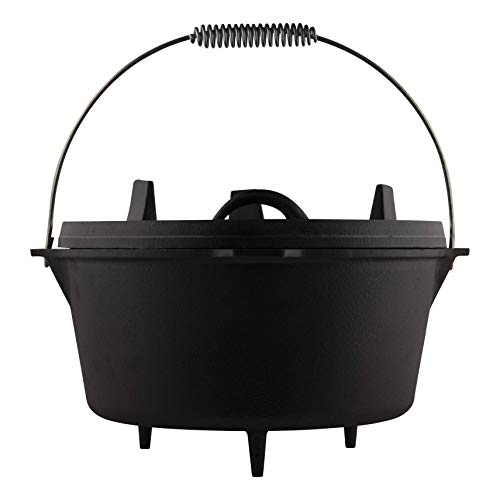 The Windmill cast ironTHE ORIGINAL Dutch Oven (Feuertopf) 9Qt / 8,5L von THE WINDMILL GENUINE DUTCH CAST IRON