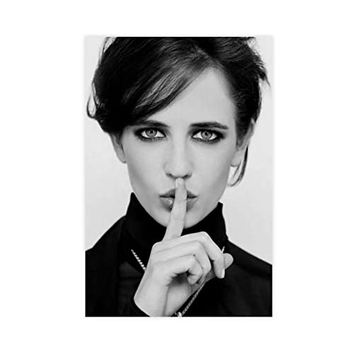 THEGIS Leinwandposter Schauspieler Eva Green 9, Schlafzimmer, Dekoration, Sport, Landschaft, Büro, Raumdekoration, Geschenk, ungerahmt, 50 x 75 cm von THEGIS